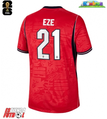Inglaterra Eberechi Eze #21 Segunda Equipación Mundial 2026 Manga Corta